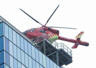 Record 595 knife and shooting victims treated by London air ambulance