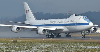 US sends nuke-proof Doomsday plane known as Flying Pentagon to the UK