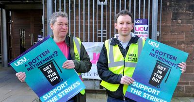 University staff in Dumfries start strike over pay, work conditions and pensions