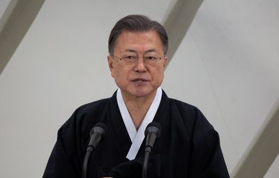 Moon says N.Korea's Kim violated moratorium on ICBM launches - Blue House