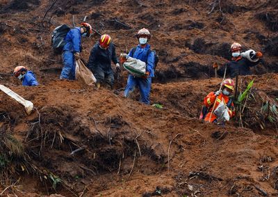 China says found plane crash debris, mostly near main impact point