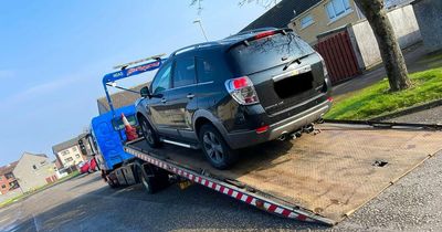 Grangemouth driver found with no licence or insurance reported to prosecutors