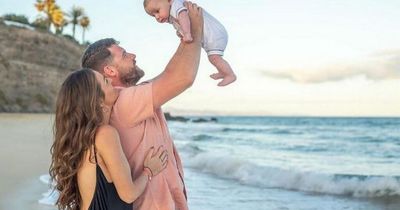 Inside Danny Miller and fiancee Steph's first family holiday with baby Albert