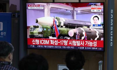 North Korea test-launches its ‘largest intercontinental ballistic missile yet’