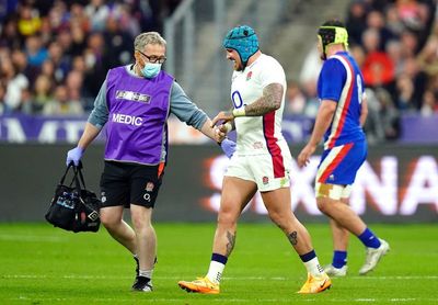 England wing Jack Nowell’s season in doubt after suffering broken arm against France