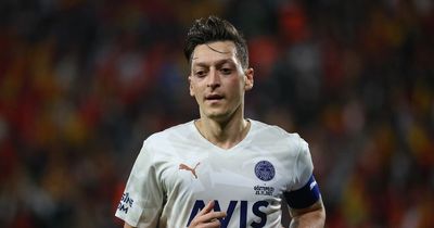 Mesut Ozil suspended by Fenerbahce along with teammate Ozan Tufan