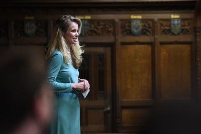 MP feels her baby kick as she stands to speak in the Commons