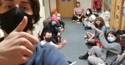 Dundee University students 'occupy' corridor in protest as UCU strikes continue