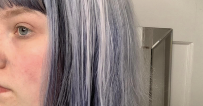Scots student forced to wear wigs after hair mask turns blonde locks blue