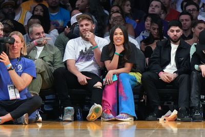 Cooper Kupp sat courtside at Lakers game on Wednesday night