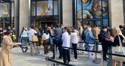 Hundreds of Edinburgh foodies form mass queue for Itsu preview at St James Quarter