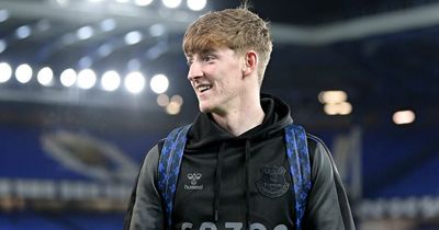 Everton fan left 'gobsmacked' by Anthony Gordon surprise