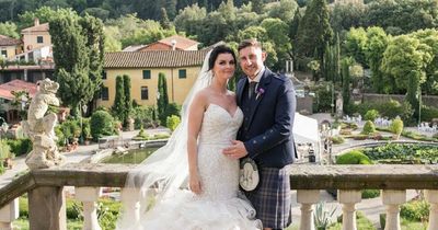Scots newlyweds' cancer tragedy four months after dream wedding