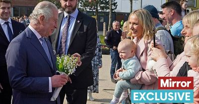 Woman who tricked Meghan Markle with Tesco flowers gets Charles to sniff fake bunch