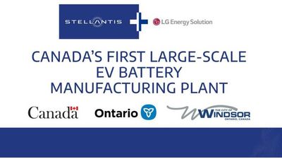 Official: Stellantis And LGES Announce 45+ GWh Gigafactory In Canada