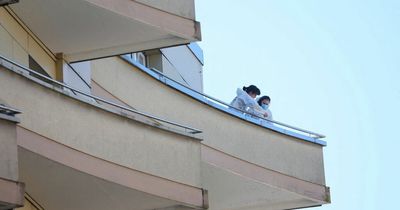 Five people leap from seventh-floor apartment in possible family group suicide bid