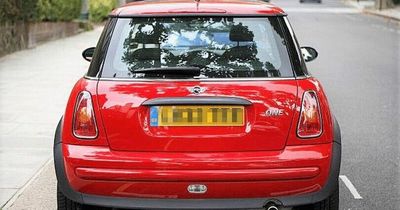 The number plates banned by the DVLA in 2022 for being too rude