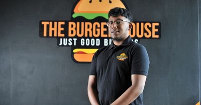 The teenager who dropped out of university to open his own burger restaurant