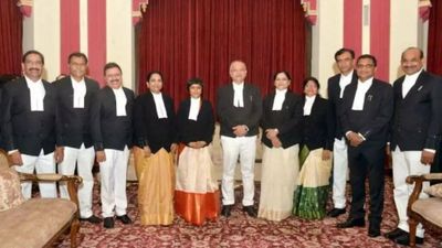 Ten new judges take oath in Telangana high court