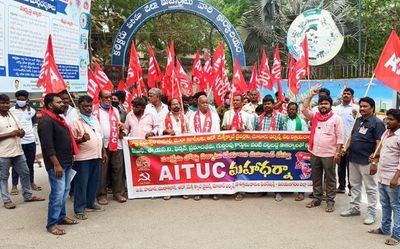 AITUC seeks welfare board for drivers and other workers (photo follows the report)