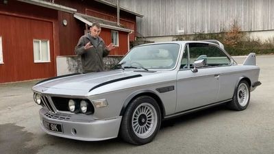 1970s BMW E9 Coupe Saved From Scrapping Gets Tesla Power