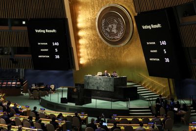 U.N. General Assembly again overwhelmingly isolates Russia over Ukraine