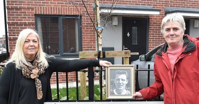 'He would have been over the moon' - New street named after former Everton player