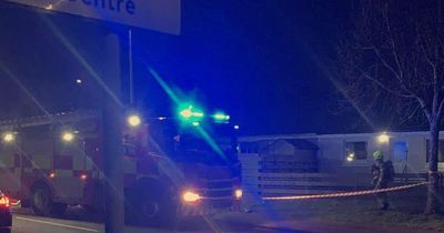 Man arrested after fire crews tackle bungalow blaze in Livingston