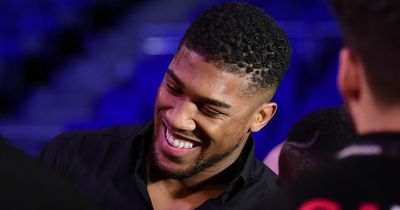 Anthony Joshua's reaction after Eddie Hearn confirms rematch with Oleksandr Usyk is on
