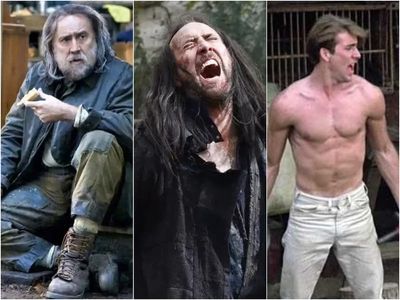 Nine times Nicolas Cage transformed his appearance for a role