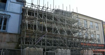Two shops in busy Swansea street are set to be demolished because they're ‘unsafe’