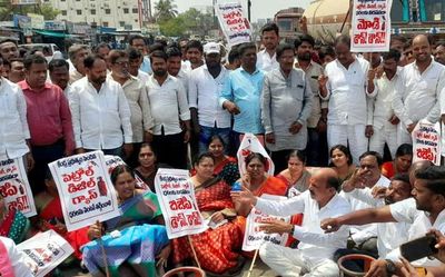 TRS stages protests against fuel price hike