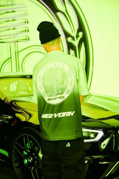 Palace decks out cars and apparel for Mercedes-AMG