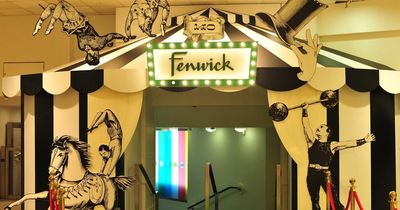 Fenwick reveals new exhibition and café with a circus fanfare as it celebrates 140 vibrant years