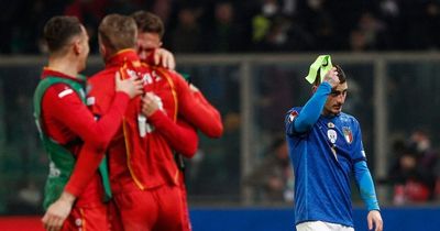 European champions Italy out of World Cup after shock loss to North Macedonia