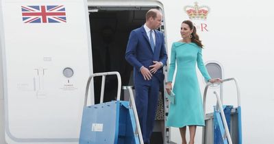 Kate Middleton wears colour of Bahamas flag as she and William begin last leg of tour