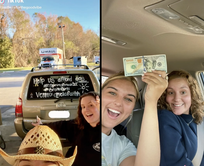 ‘Broke’ college student reveals how donations on Venmo helped pay for her gas money on road trip