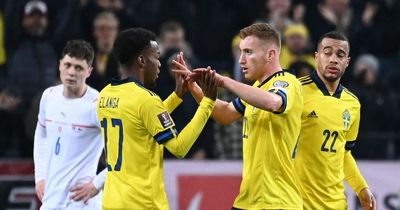 Manchester United starlet Anthony Elanga makes Sweden debut in World Cup victory