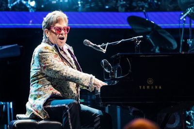 Elton John: still standing at 75