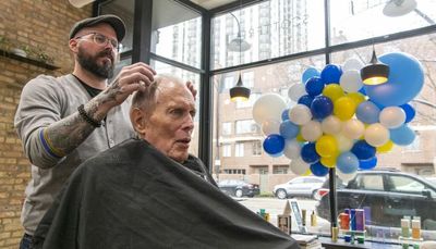 Old Town salon holds haircut fundraiser to help Ukrainian women and children