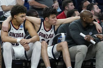 Gonzaga has been knocked out after a stunning Sweet 16 upset to Arkansas and fans are shocked