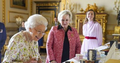 Queen’s delight at display of hand-crafted artefacts at Windsor