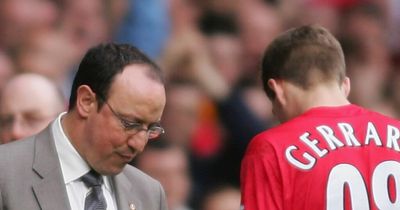 'Use your brain' - Steven Gerrard saved by Liverpool team-mates after Rafa Benitez left fuming