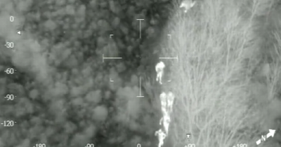 Firestarters flee from police helicopter in the Valleys