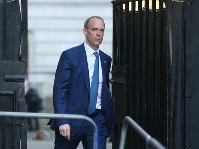 Raab says 60% of crime victims do not report and a third drop out of prosecution