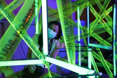 Light festival revives Bangkok's old town