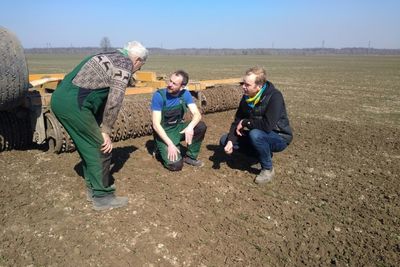 German farmers in Ukraine press ahead in defiance of war