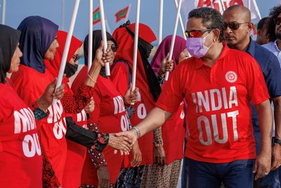Maldives’ former president plots comeback with ‘India Out’ campaign