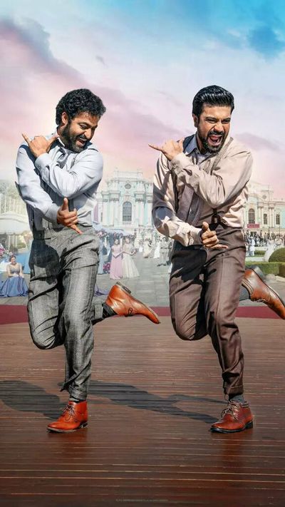 'RRR' Day: Breathtaking looks of Jr NTR and Ram Charan