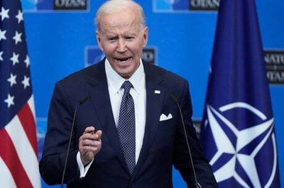 Joe Biden warns the use of chemical weapons by Russia in Ukraine ‘would trigger a response in kind’ by Nato